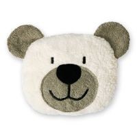 Efie Dinkel-Wärmekissen Teddy grau, kontrolliert biologischer Anbau (organic), Made in Germany