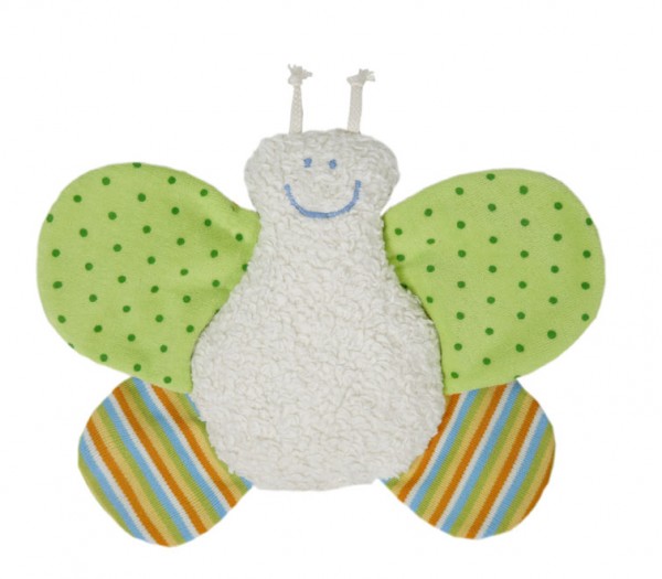 Efie Rassel Schmetterling bunt, kontrolliert biologischer Anbau (organic), Made in Germany