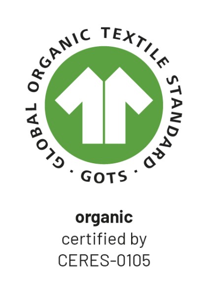 Efie Bezug Stillkissen Teddy rot, kontrolliert biologischer Anbau (organic), Made in Germany