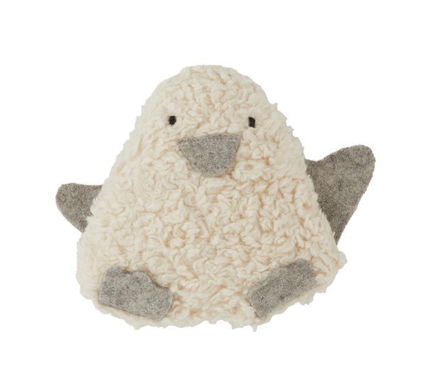 Efie Rassel Pinguin, grau, kontrolliert biologischer Anbau (organic), Made in Germany