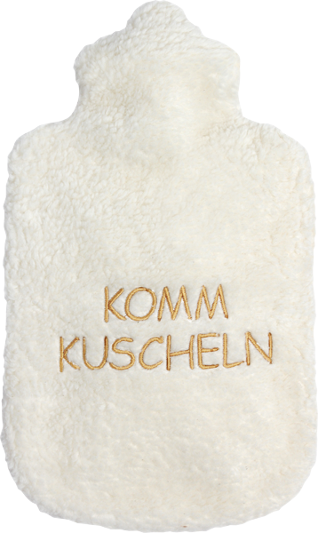 Efie Wärmflasche KOMM KUSCHELN, 1,8L, kontrolliert biologischer Anbau (organic), Made in Germany