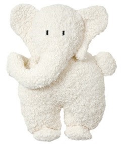 Efie Kuscheltier Elefant M, kontrolliert biologischer Anbau (organic), Made in Germany