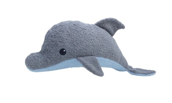 Efie Kuscheltier Delfin M, kontrolliert biologischer Anbau (organic), Made in Germany