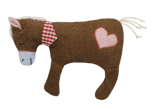 Efie Spiel & Kuschelkissen, Pferd, kontrolliert biologischer Anbau (organic), Made in Germany