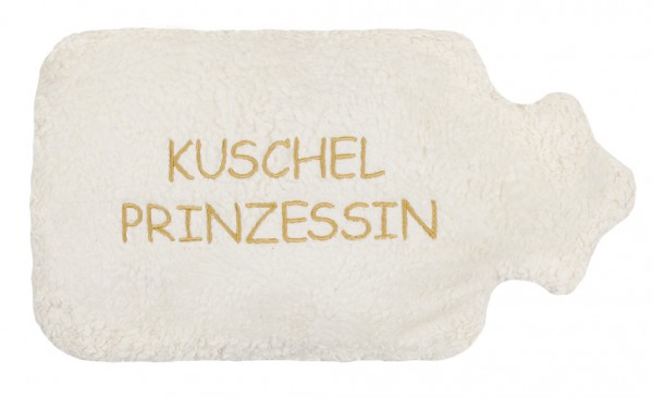 Efie Wärmflasche KUSCHEL PRINZESSIN, 1,8L, kontrolliert biologischer Anbau (organic), Made in German