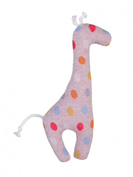 Efie Rassel Giraffe, Pünktchen, Made in Germany