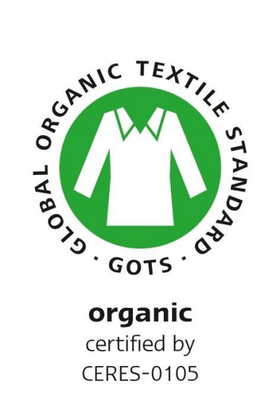 Efie Bezug Stillkissen Teddy grau, kontrolliert biologischer Anbau (organic), Made in Germany
